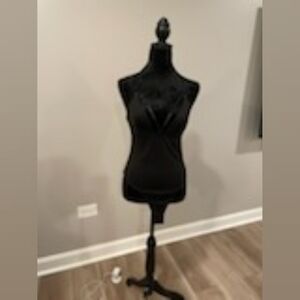 Elegant Black Dress Form